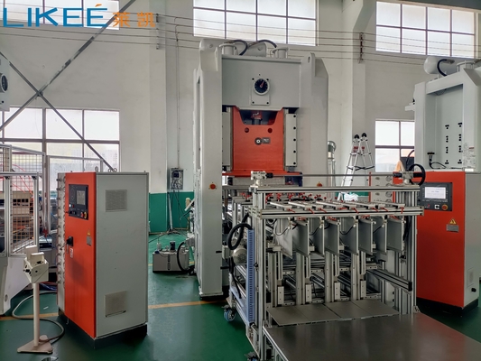 Mitsubishi PLC automatische 80 ton aluminium folie bak maken machine