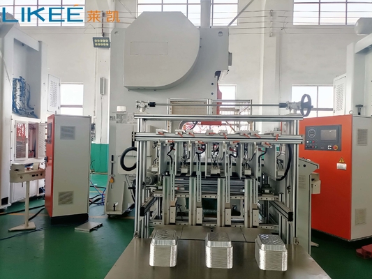 Automatische machine voor het maken van aluminiumfolieplaten met een compressor van 19,8 kW