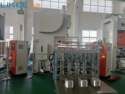 3 manieren 63 Ton Mitsubishi Brand-PLC het Voedselcontainer die van de Aluminiumfolie Machine maken
