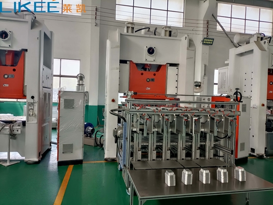 H Frame 5~6 Manieren Mitsubishi PLC Aluminium Foil Tray Making Machine