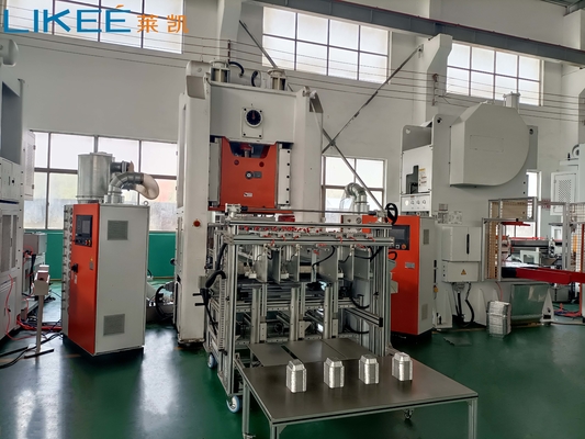 SIEMENS Motor H Frame 12000 Pcs/h Output Aluminiumfolie Container Productielijn LK-T80