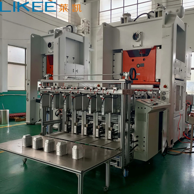 1250 × 1000 mm Bedplaat Afmetingen Aluminiumfolie Plaatmachine Mitsubishi Inverter Direct