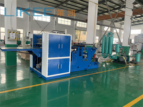 Direct leveren LKS300 High Speed Aluminium Pop-up Foil Making Machine 152mm 6' 'Mother Roll afmetingen en 3 fase elektrische