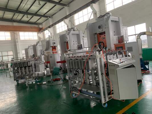 Aluminiumfolie Container Maakmachine Barbecue Rechthoekig Voedselveilig