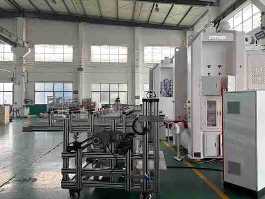 LK-T80 Rimpelwand 660ml Wegwerp Aluminiumfolie Container Lichtgewicht Productiemachine