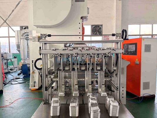 Aluminiumfoliecontainermachine Complete productielijn