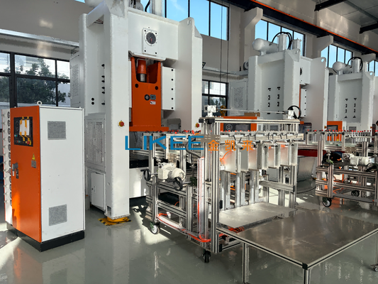 Aluminiumfoliecontainermachine 35-70 slagen/min 80 ton Vermogen voor 4-holte malen