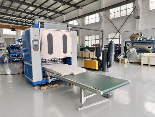 Pop Up WAX Paper Folding Machine V-Fold Cross Folding