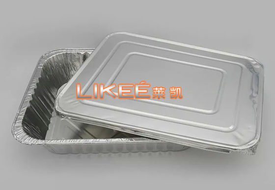 0.030mm Beschikbare het Voedselcontainer van de Aluminiumfolie voor Verpakt Voedsel