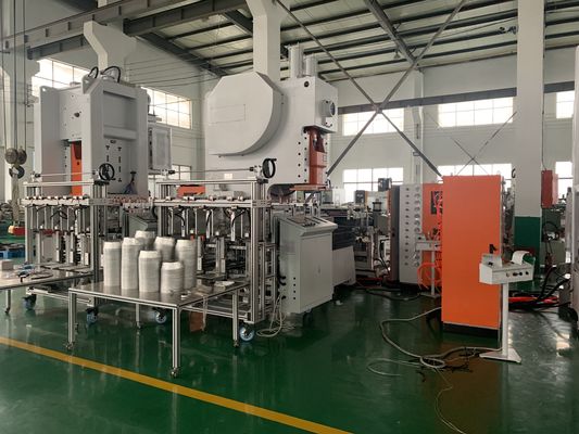 Efficiënte LK-T63 Siemens Motor Aluminiumfolie plaat maken machine voor voedselverpakking